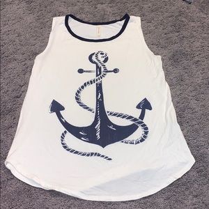 Anchor Tank Top